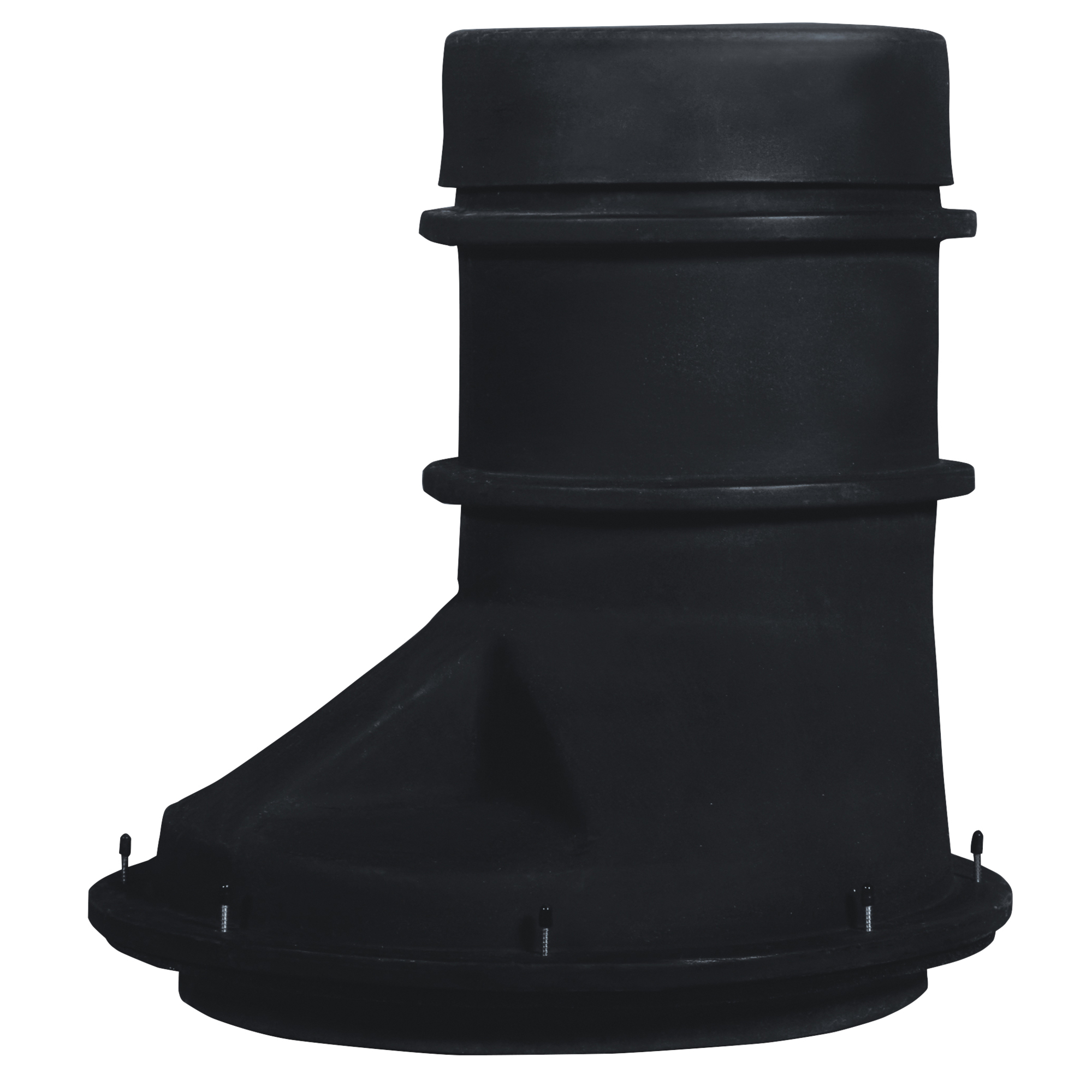 Norwesco Septic Tank Lid Riser — 23in. H x 12in. dia., Offset, Model# 63831-DS